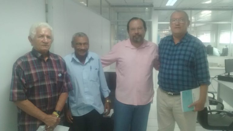 Diretoria do CBH Curu reuni-se com Presidente da COGERH