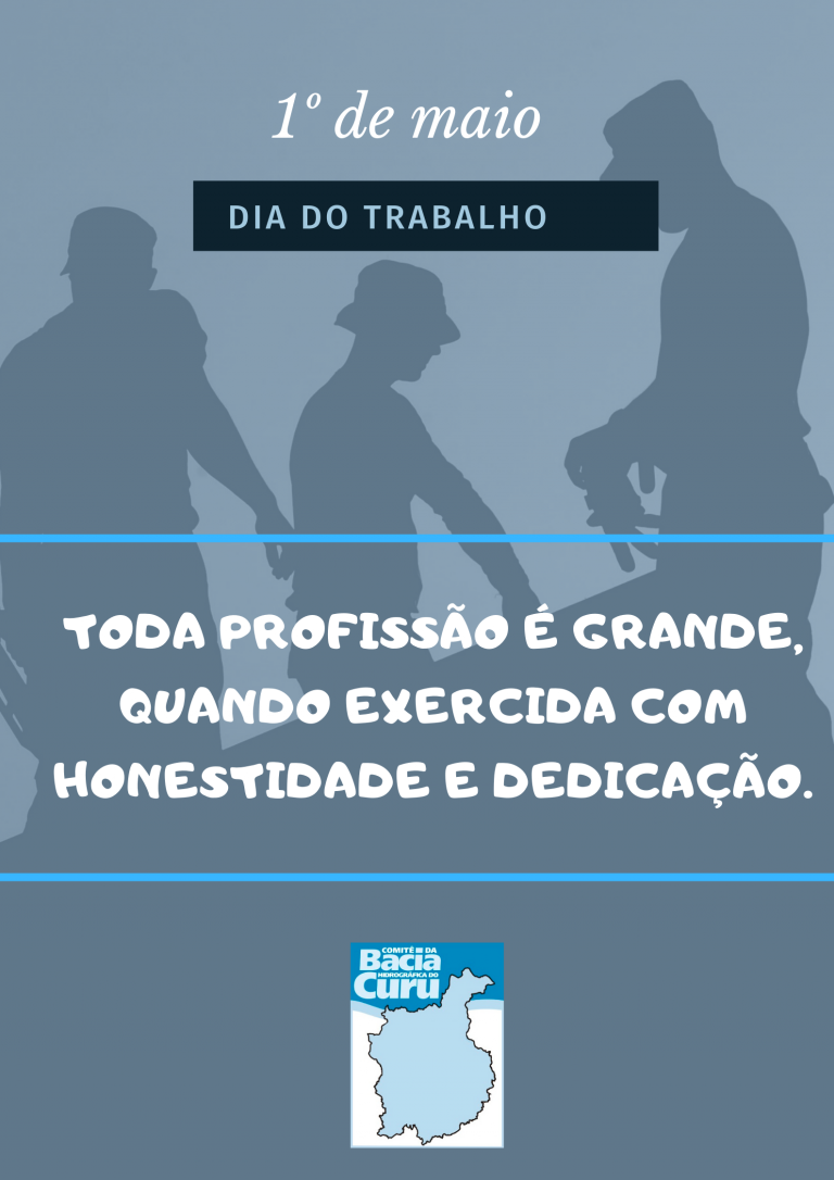 1º DE MAIO, DIA DO TRABALHO.