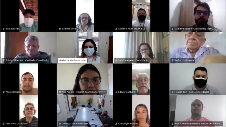 COGERH realiza Workshop do Plano de Recursos Hídricos da Região Hidrográfica do Curu
