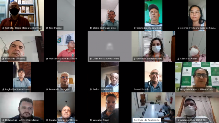 Comitê da Bacia Hidrográfica do Curu discute sobre Fiscalização