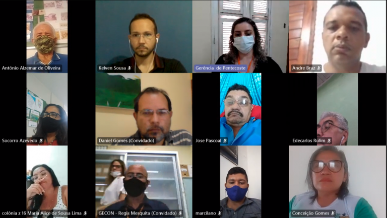 Comitê da Bacia Hidrográfica do Curu recebe capacitação virtual