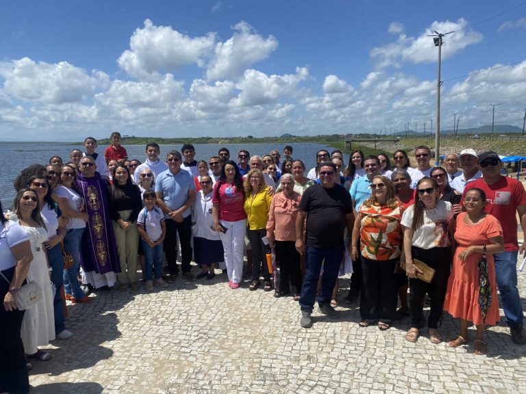 Comitê do Curu e Cogerh participam de Missa pelo Dia Mundial da Água, em Pentecoste