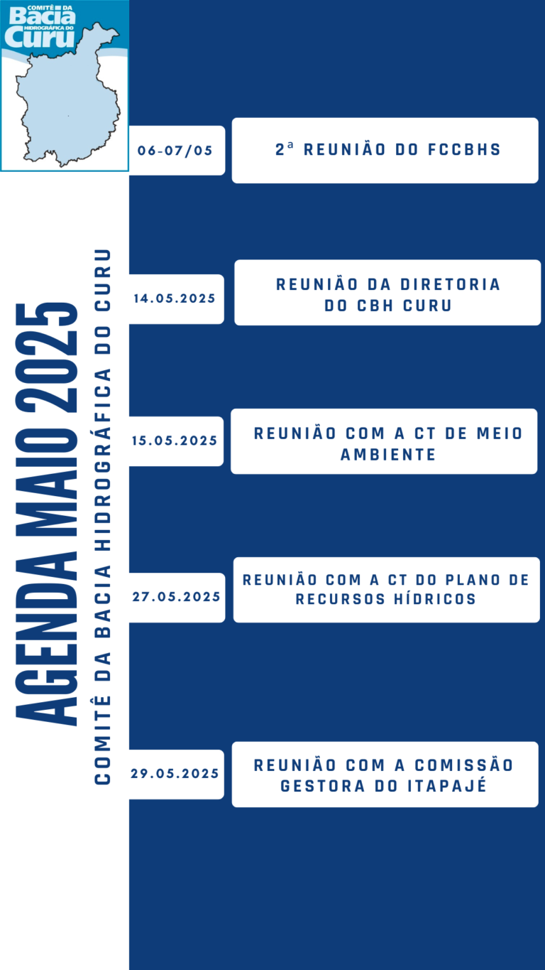AGENDA DE MAIO
