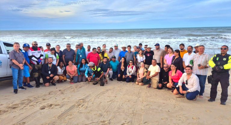 Fórum Cearense de Comitês de Bacias realiza visita técnica ao Projeto “Amigos do Mar”, em Aquiraz
