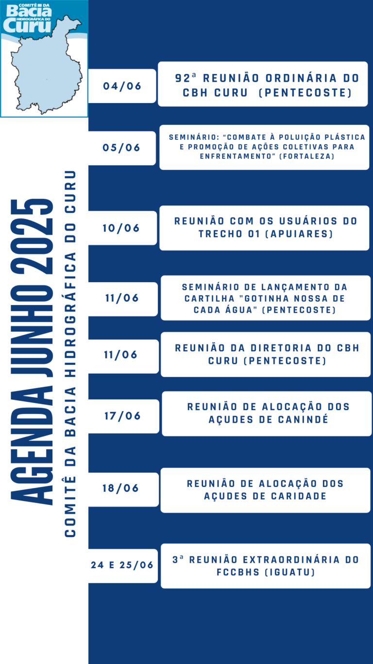 AGENDA DE JUNHO