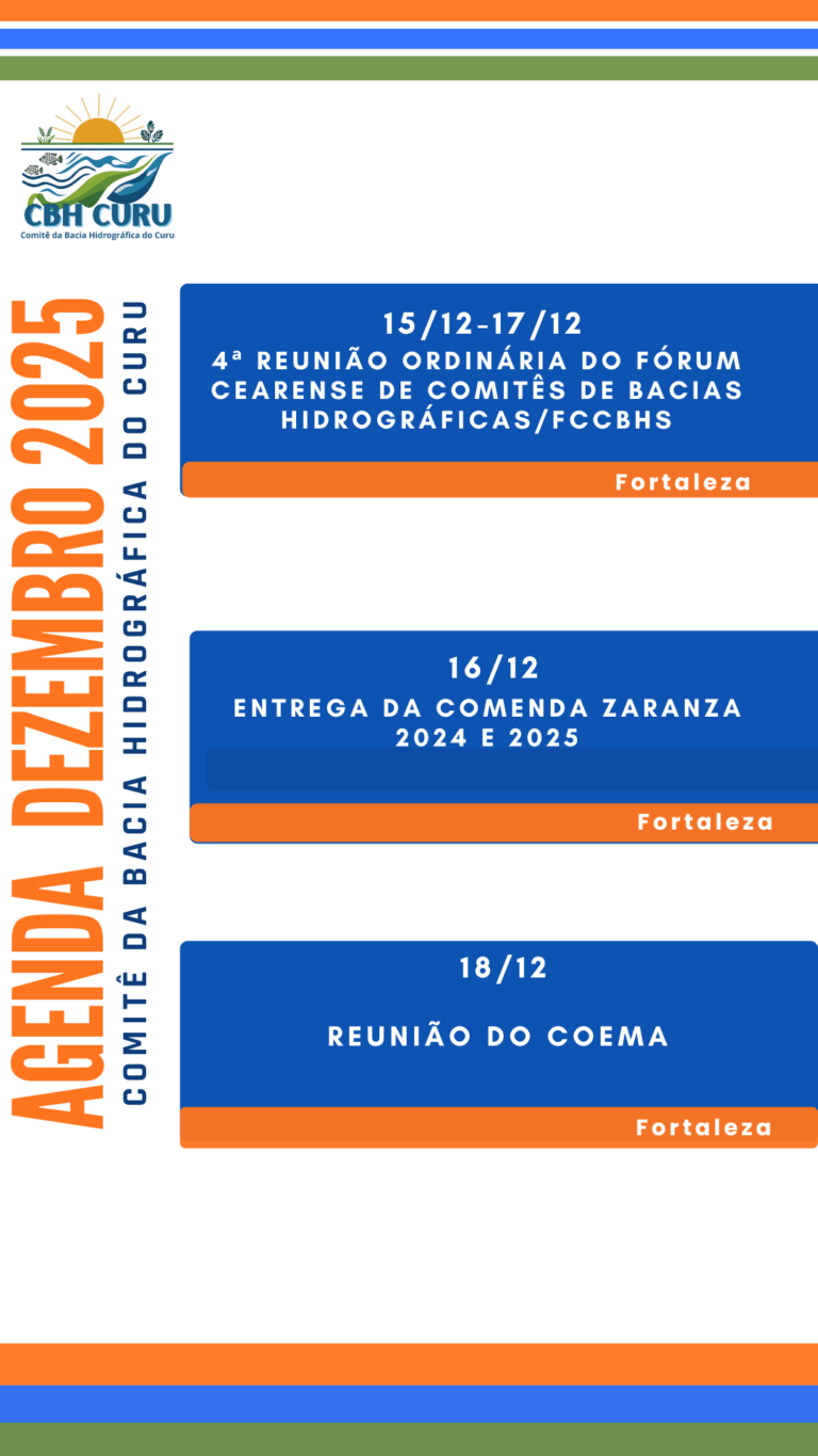 AGENDA DE DEZEMBRO 2025